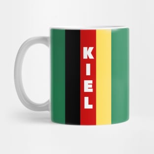 Kiel City in German Flag Vertical Mug